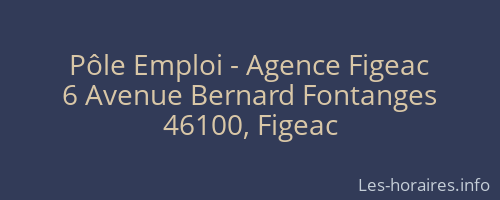 Pôle Emploi - Agence Figeac