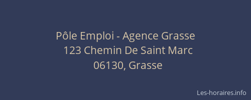 Pôle Emploi - Agence Grasse