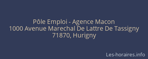 Pôle Emploi - Agence Macon