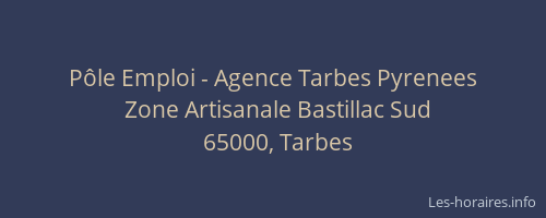 Pôle Emploi - Agence Tarbes Pyrenees