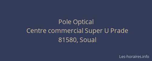 Pole Optical