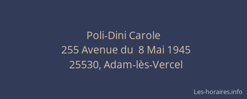 Poli-Dini Carole