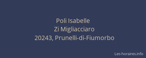 Poli Isabelle