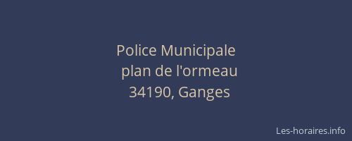 Police Municipale
