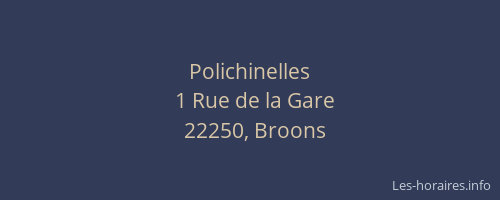 Polichinelles