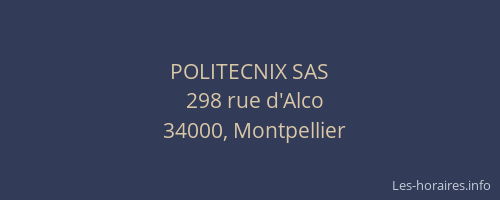 POLITECNIX SAS