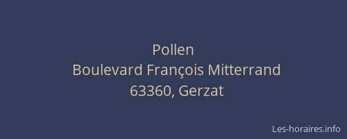 Pollen