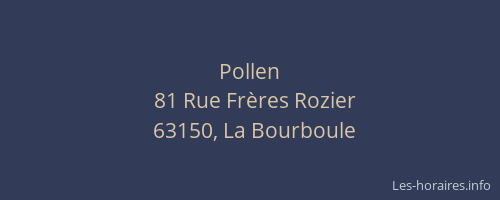 Pollen