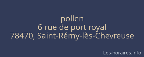 pollen