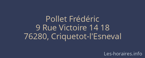 Pollet Frédéric