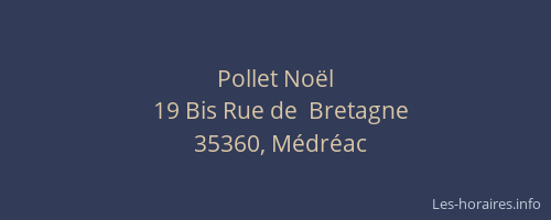 Pollet Noël