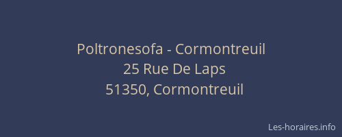 Poltronesofa - Cormontreuil