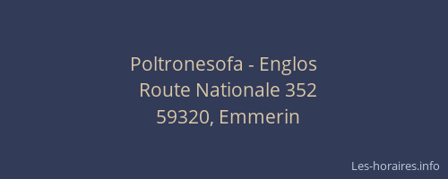 Poltronesofa - Englos