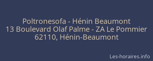 Poltronesofa - Hénin Beaumont