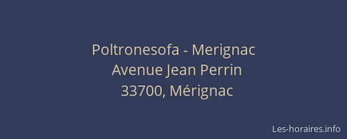 Poltronesofa - Merignac