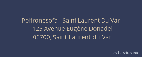 Poltronesofa - Saint Laurent Du Var