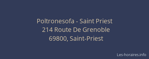 Poltronesofa - Saint Priest
