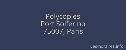 Polycopies