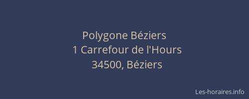Polygone Béziers