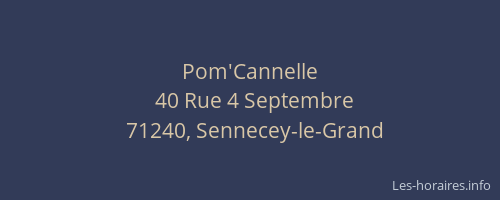 Pom'Cannelle
