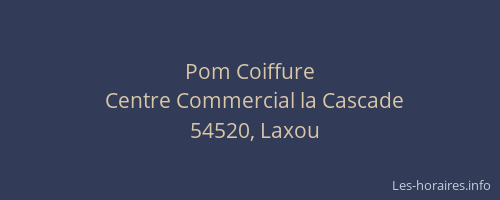 Pom Coiffure