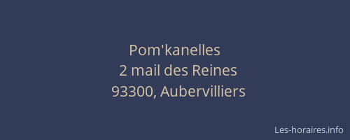 Pom'kanelles