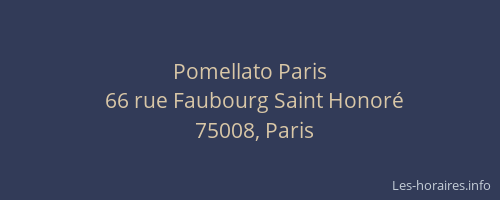 Pomellato Paris