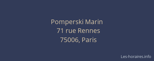 Pomperski Marin