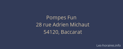 Pompes Fun
