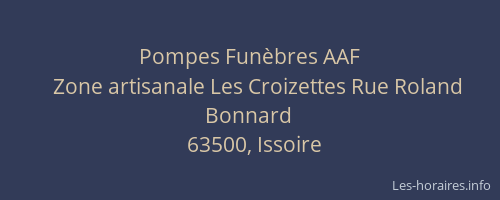 Pompes Funèbres AAF