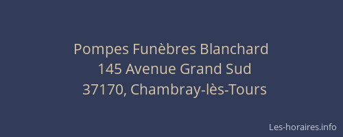 Pompes Funèbres Blanchard
