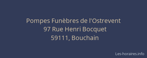 Pompes Funèbres de l'Ostrevent