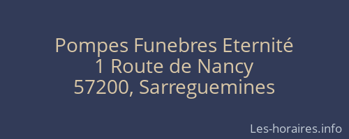 Pompes Funebres Eternité