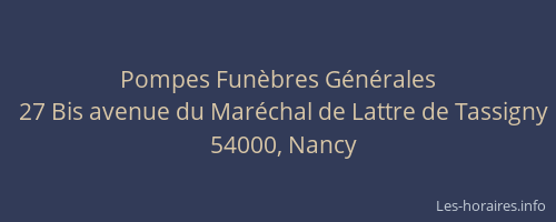 Pompes Funèbres Générales