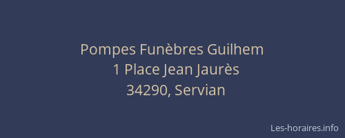 Pompes Funèbres Guilhem