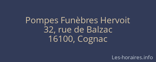 Pompes Funèbres Hervoit