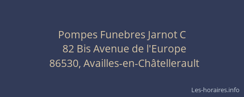 Pompes Funebres Jarnot C