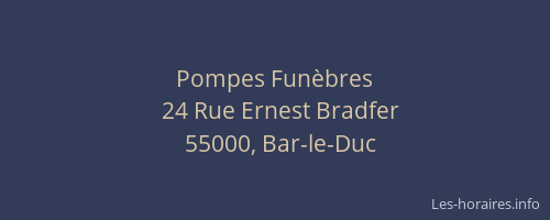 Pompes Funèbres