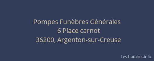 Pompes Fun&egrave;bres G&eacute;n&eacute;rales