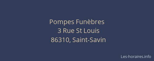 Pompes Fun&egrave;bres