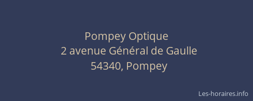 Pompey Optique