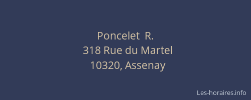 Poncelet  R.