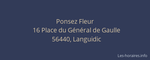 Ponsez Fleur
