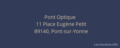Pont Optique