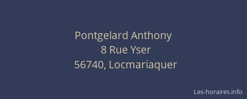 Pontgelard Anthony