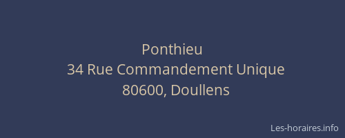 Ponthieu