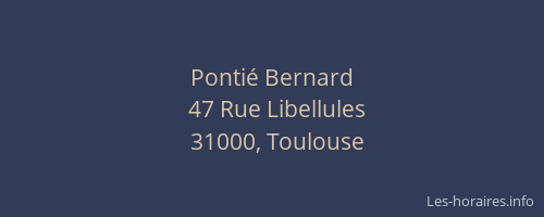 Pontié Bernard