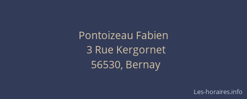 Pontoizeau Fabien