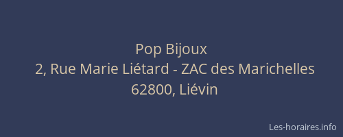 Pop Bijoux