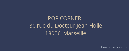 POP CORNER